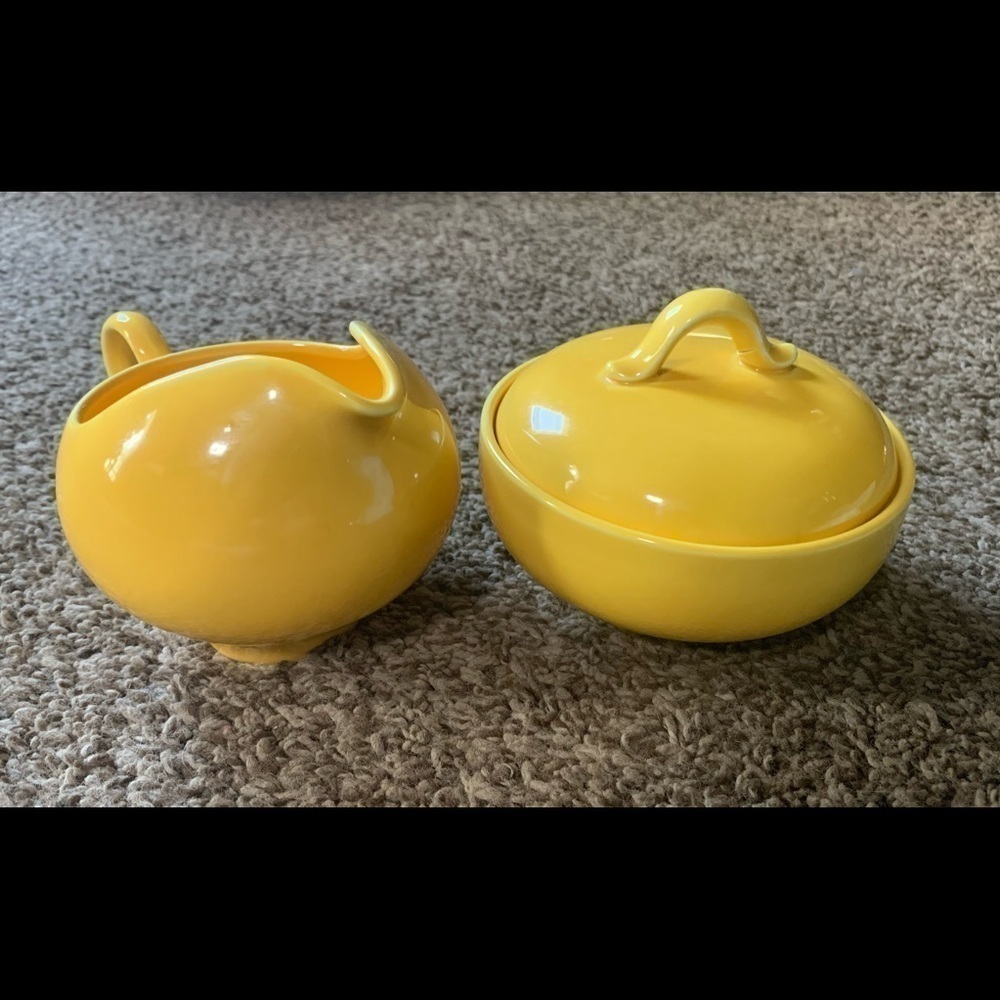 Vintage Sugar & Creamer Set